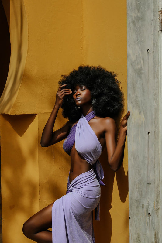 No Limit Purple-Lilac Skirt