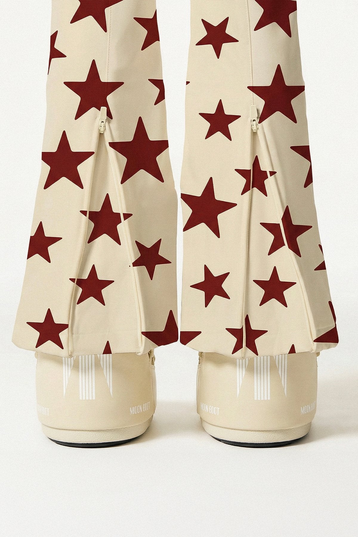 Les Deux Alpes-Creme Ski Jacket & Pants Set