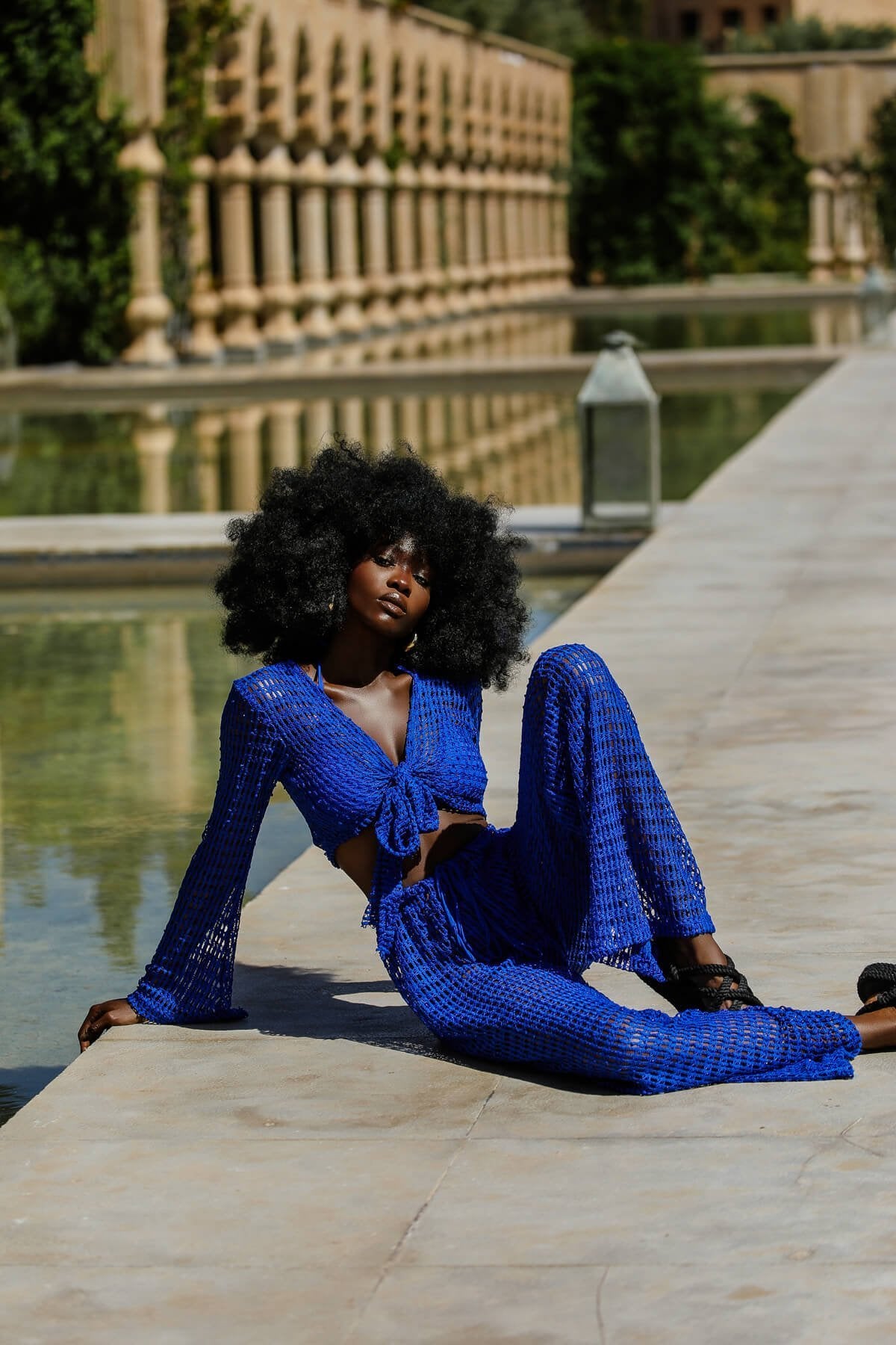 Majorelle Crop