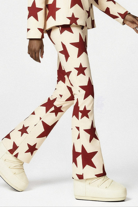 Les Deux Alpes – Cremefarbene Skihose