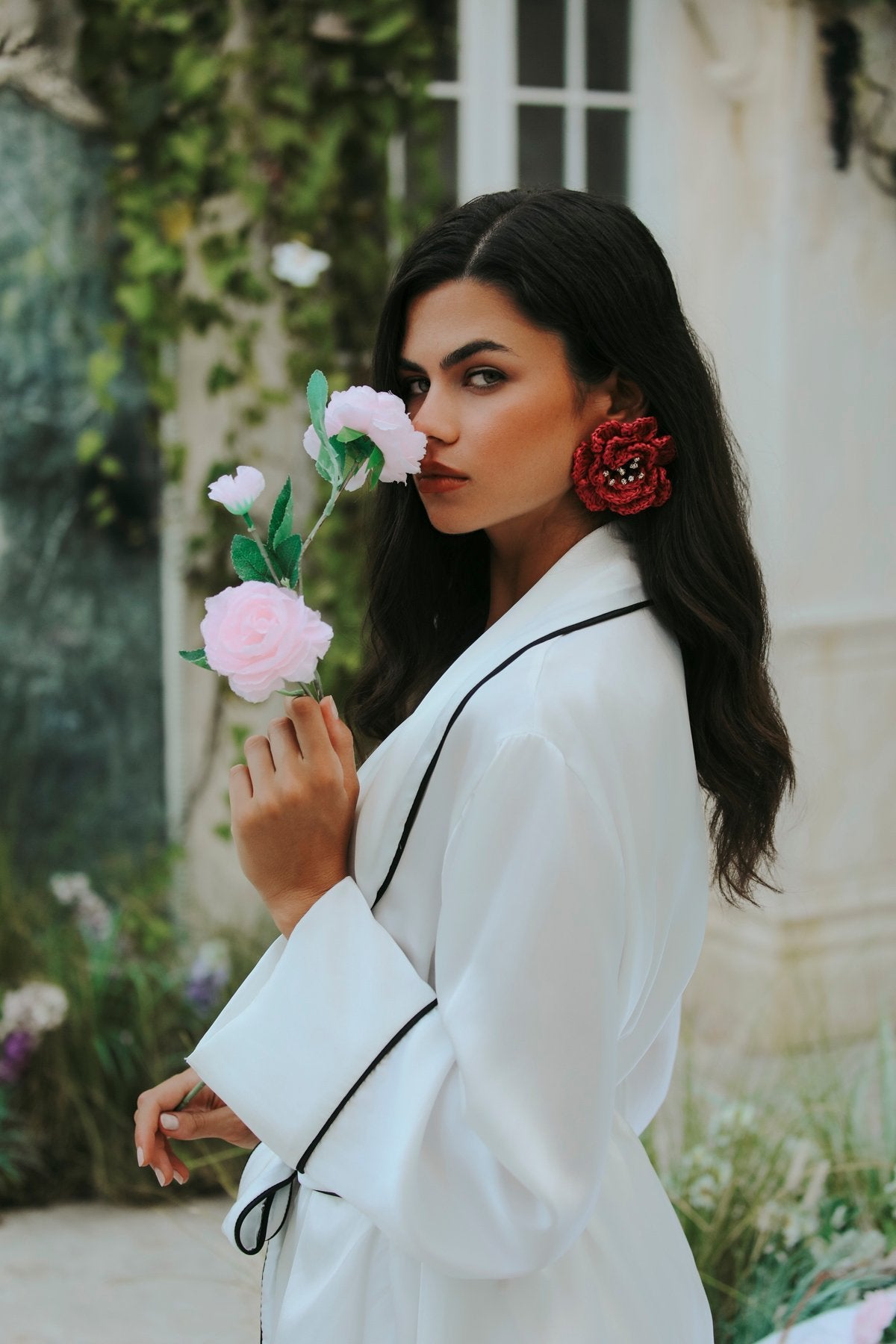 Jardin De Soie Şal Yaka Üst