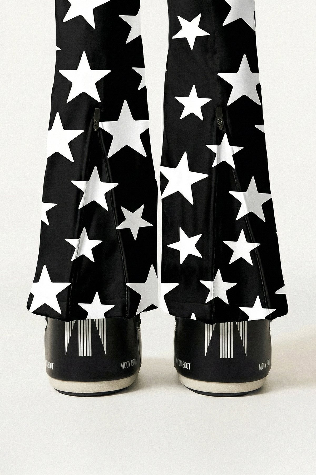 Les Deux Alpes-Noir Kayak Mont & Pantolon Takım