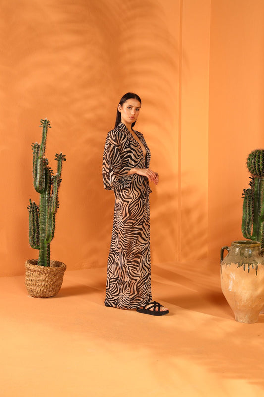 NAIROBI UZUN KİMONO