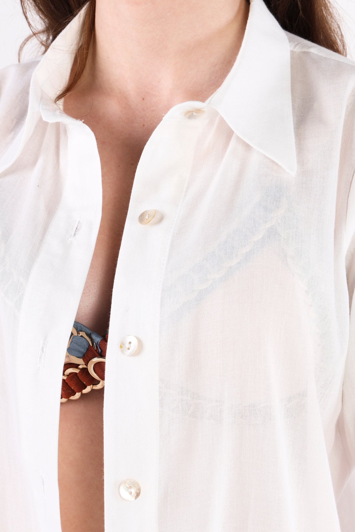 WHITE BOYFRIEND GÖMLEK