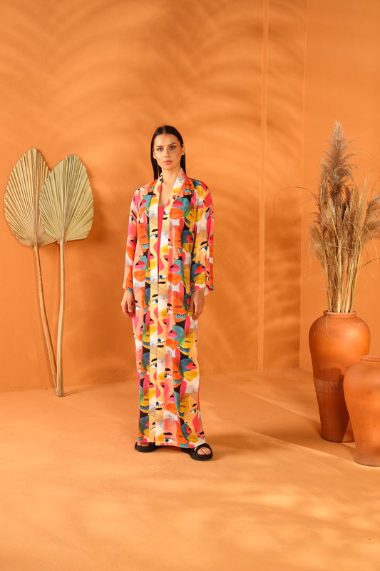 NOT SPOIL UZUN KİMONO