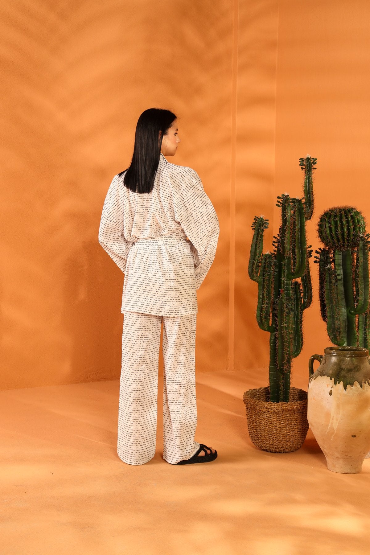 DAIRY KİMONO PANTOLON TAKIM