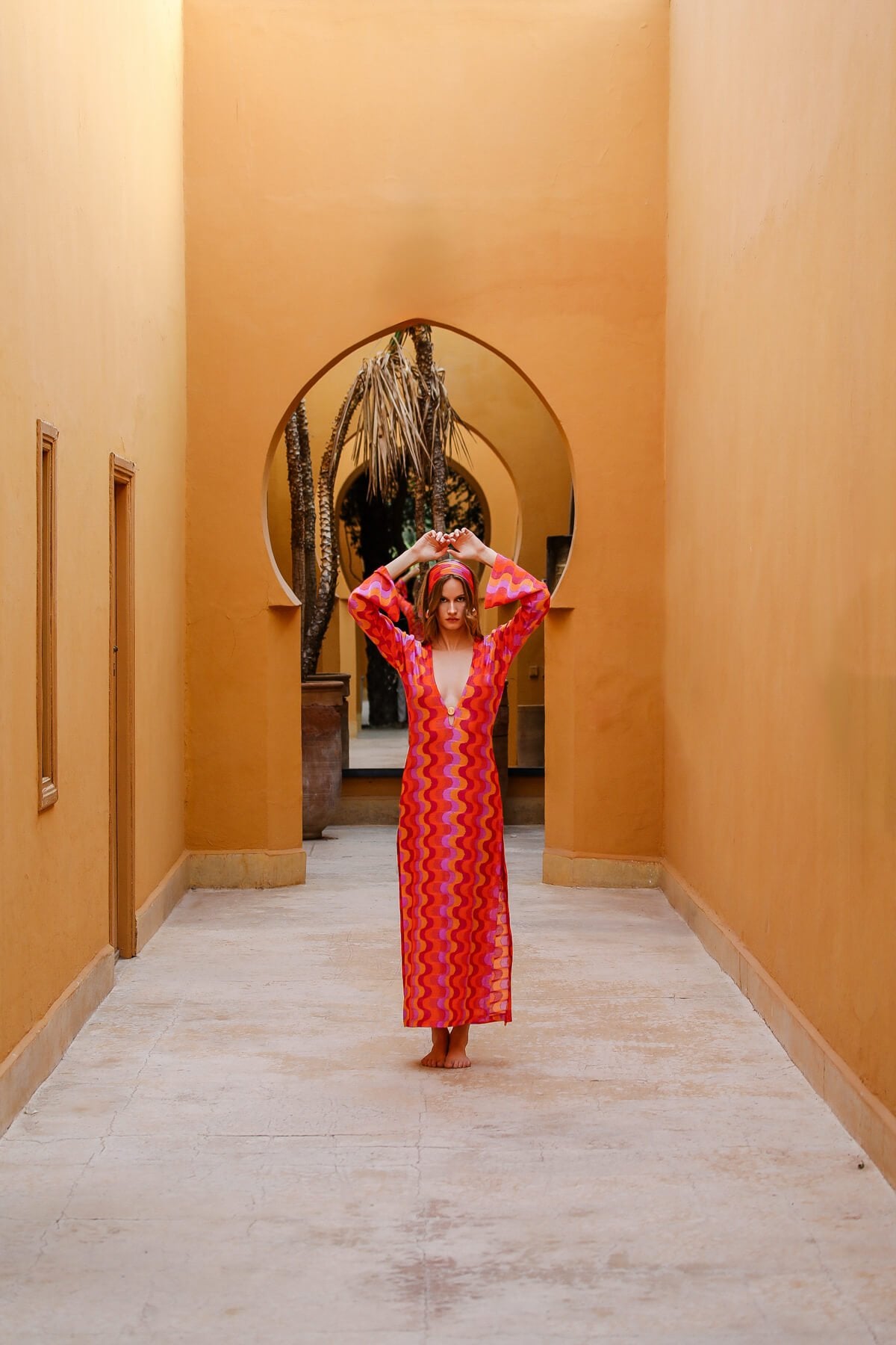 Terra Rossa Long Dress