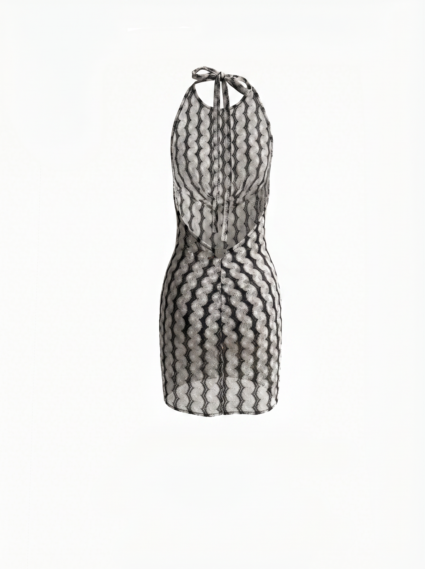 BYBLOS KURZES NECKHOLDER-KLEID