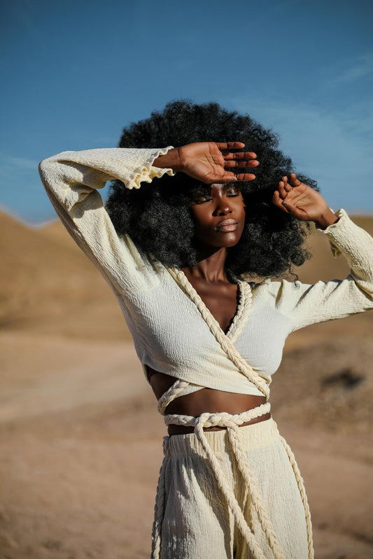 Helen Crop Top Takım