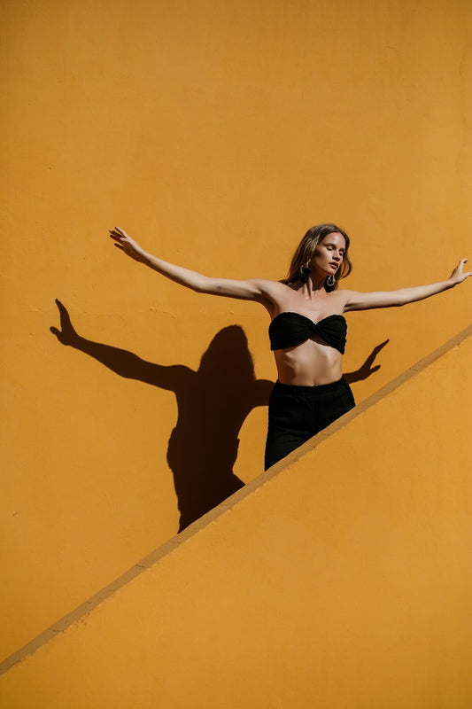 Helen Siyah Büstiyer Takım