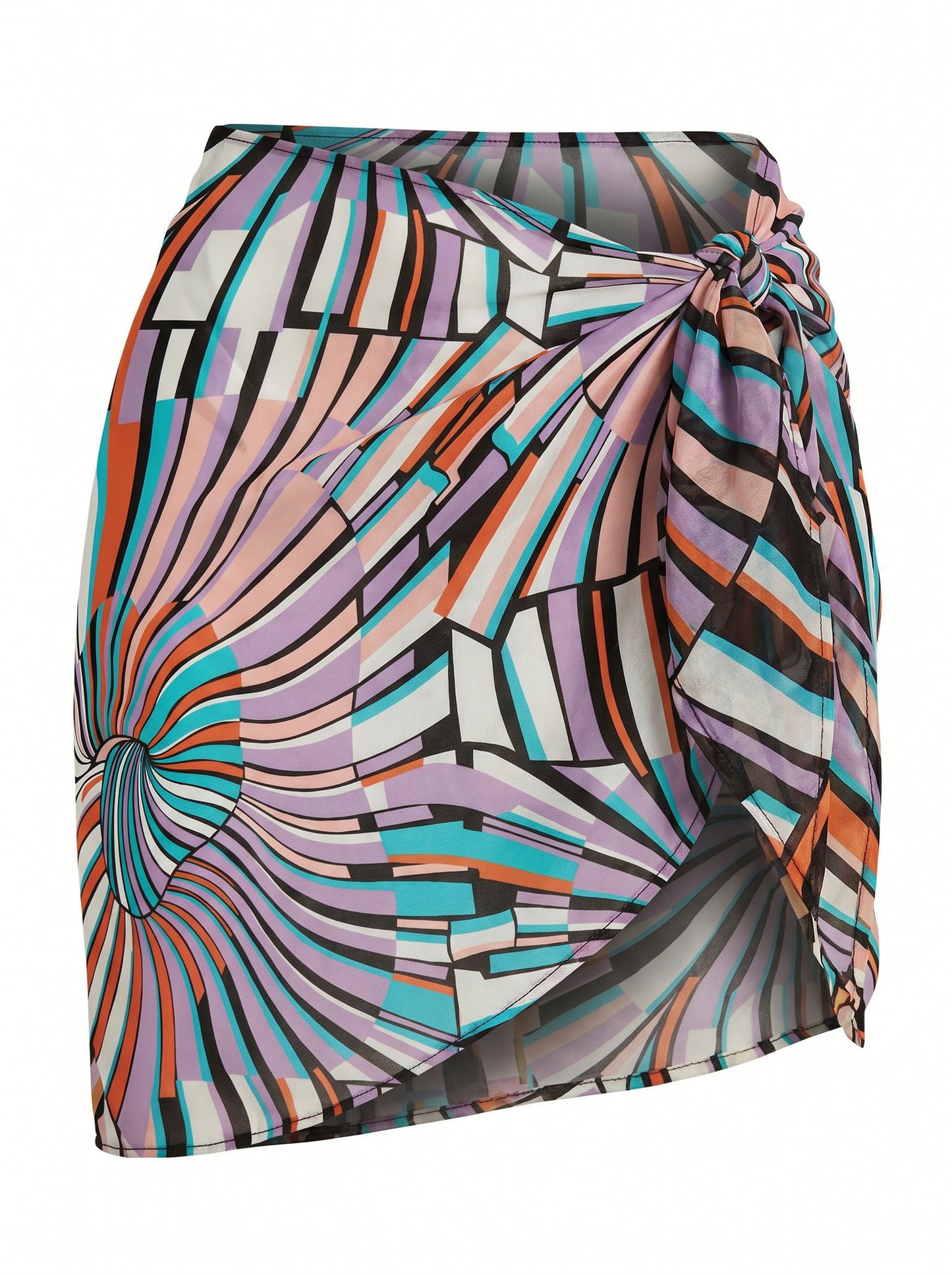 SPLIT PAREO SKIRT