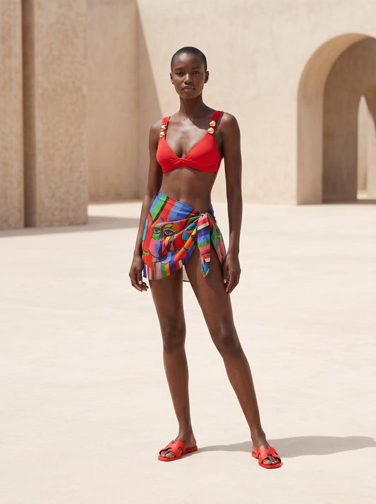 PORTO SHORT PAREO SKIRT