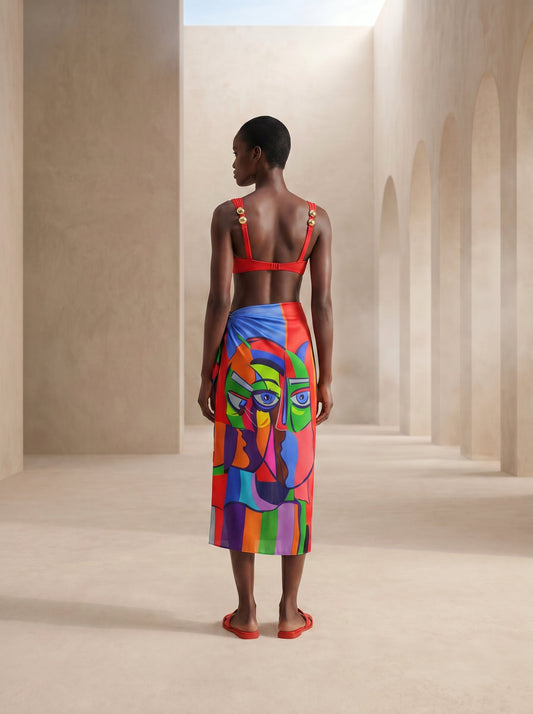 PORTO LONG PAREO SKIRT