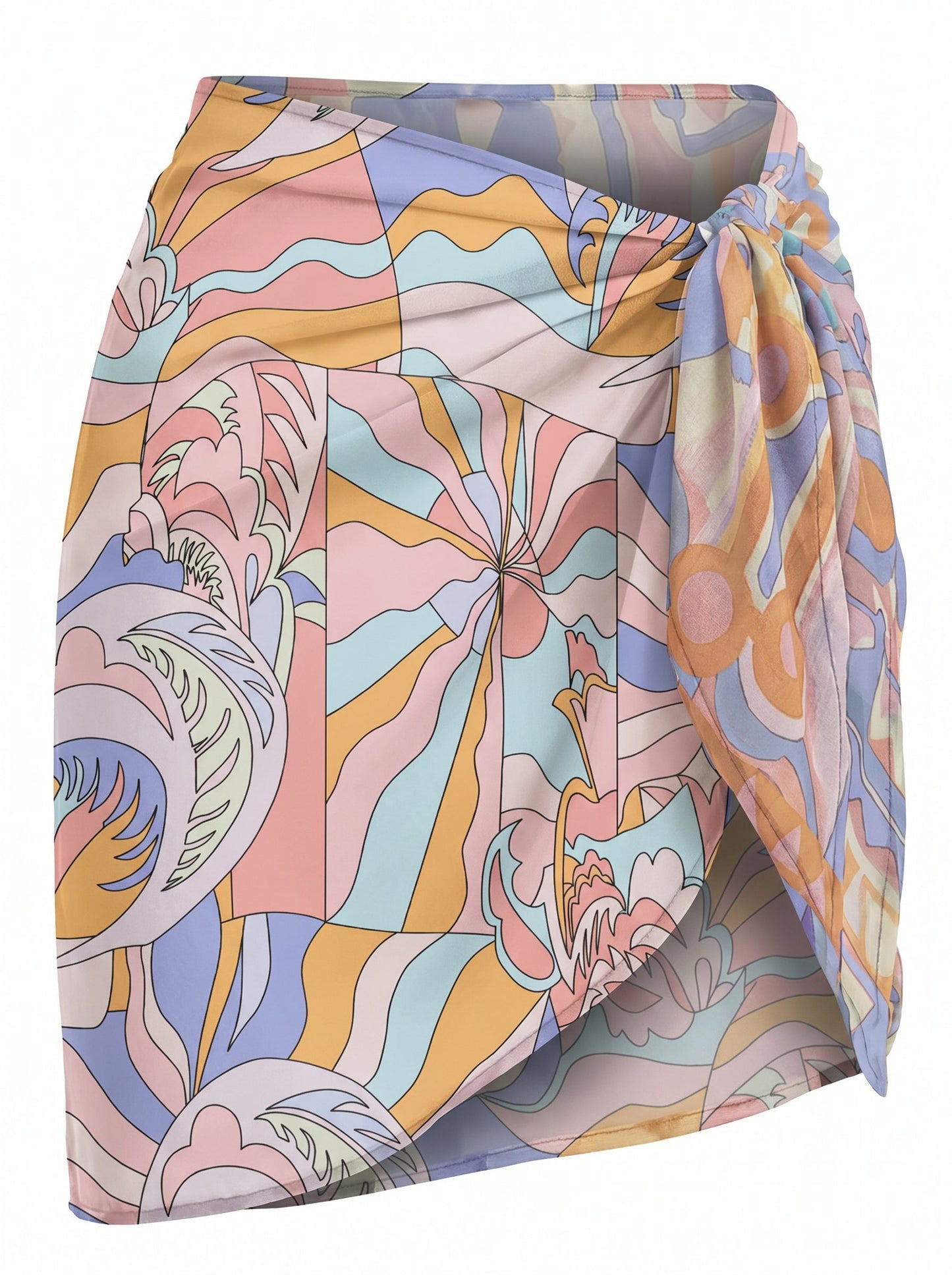 ELBA SHORT PAREO SKIRT