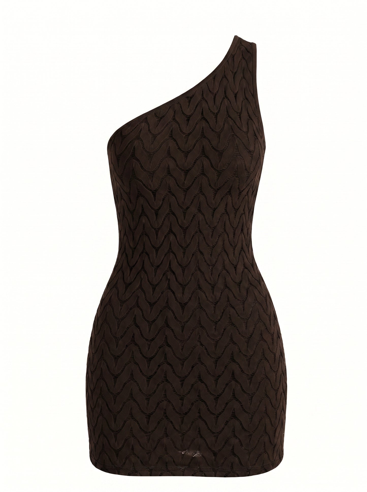 PETRA ONE-SHOULDER SHORT DRESS