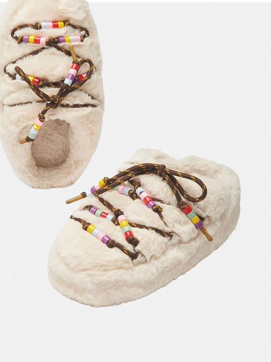 MULE CREAM KUNSTFELLPERLEN