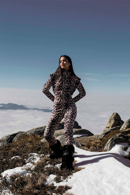 Leopardess Ski Suit