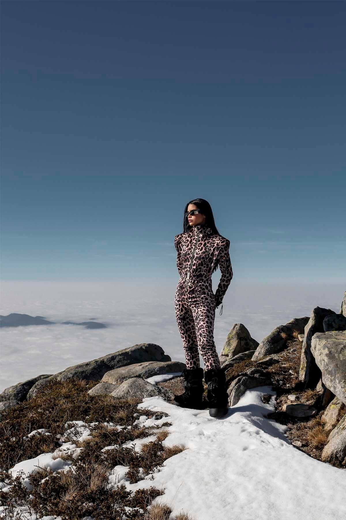 Leopardess Ski Suit