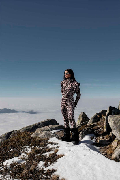 Leopardess Ski Suit