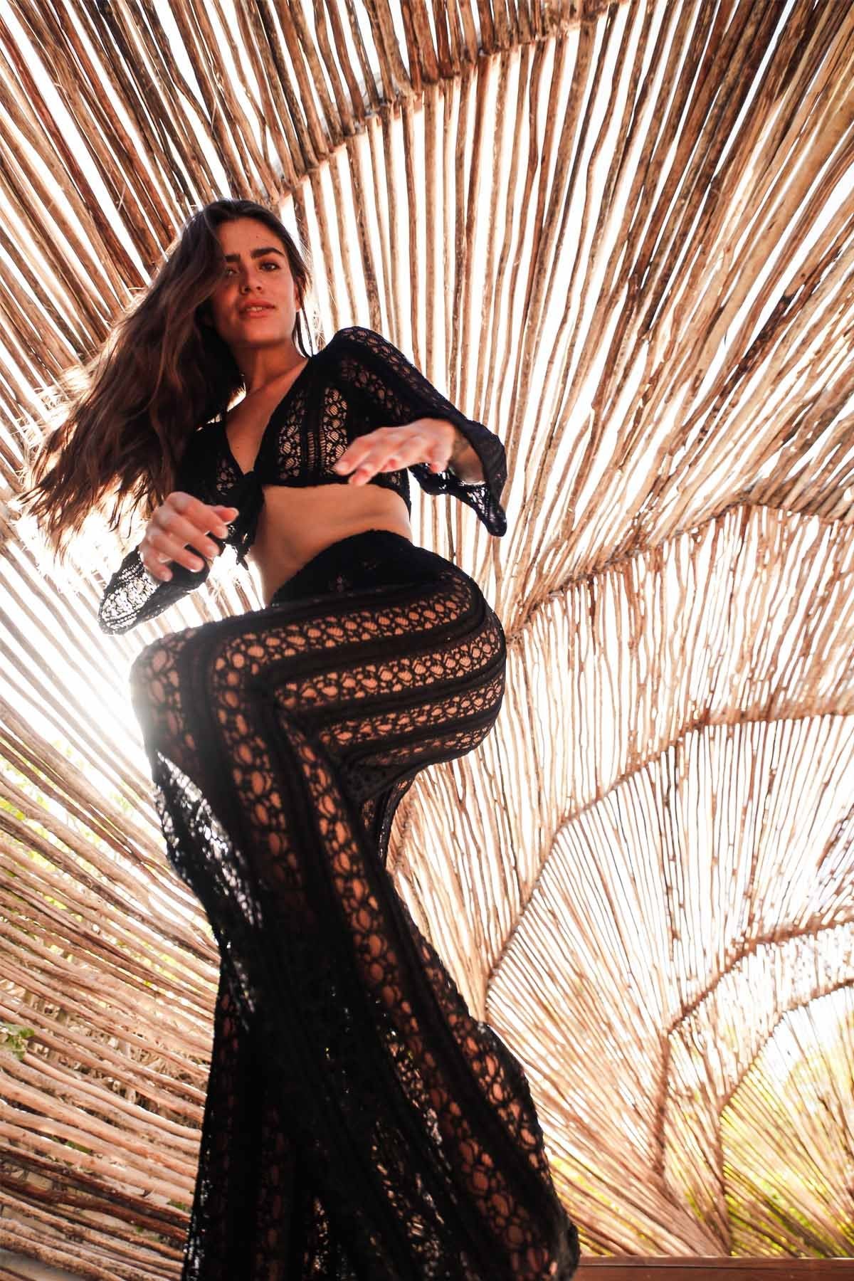 Dark Current Beach Pants and Top Set