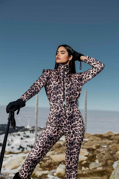 Leopardess Ski Suit