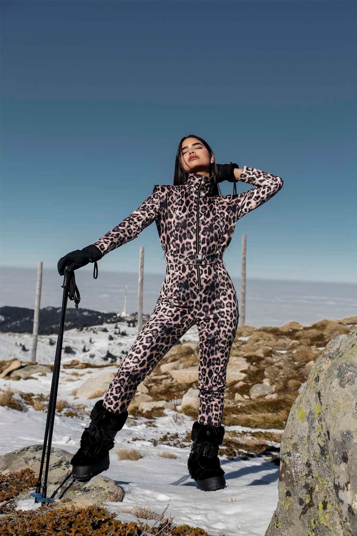 Leopardess Ski Suit
