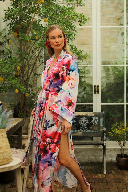 Rosalie langer Kimono-Mantel
