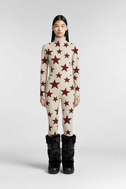 Creme Thermal Jumpsuit