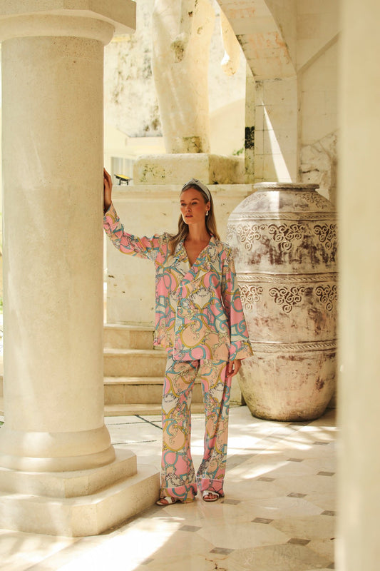 Aurelie Rose Trouser Suit