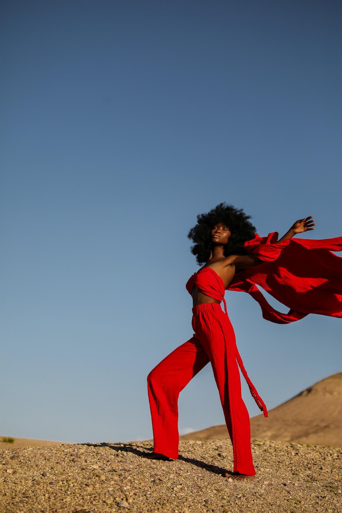 Helen's Red Kimono