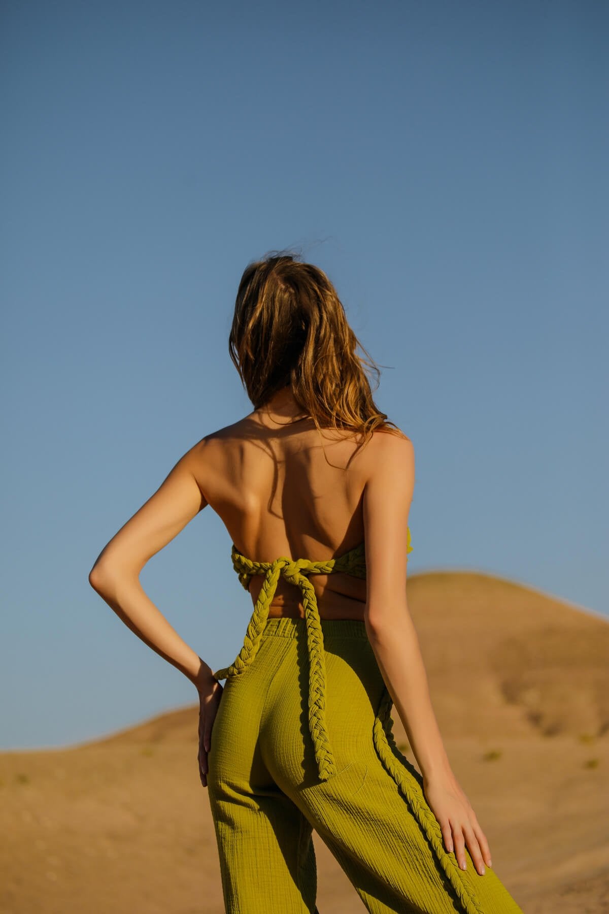 Helen Green Bustier Set