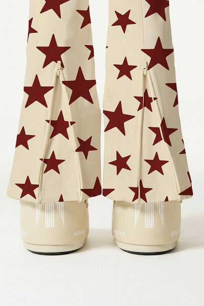 Les Deux Alpes Creme Kayak Tulum - Boot Cut