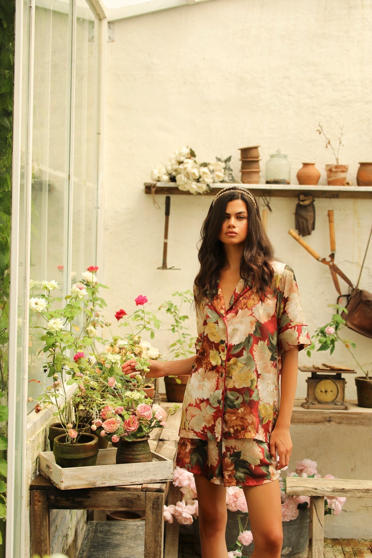 Jardin Secret Shorts Set