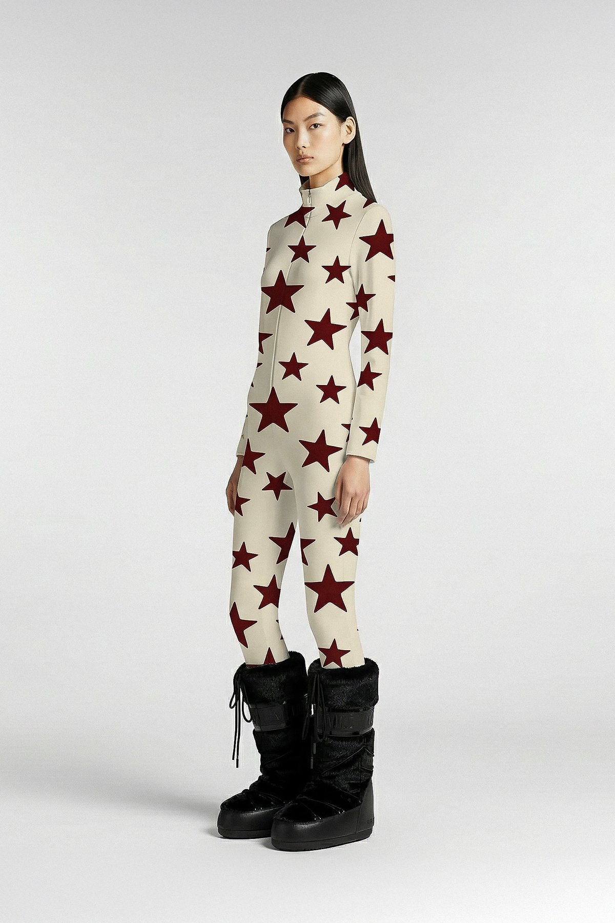 Creme Thermal Jumpsuit