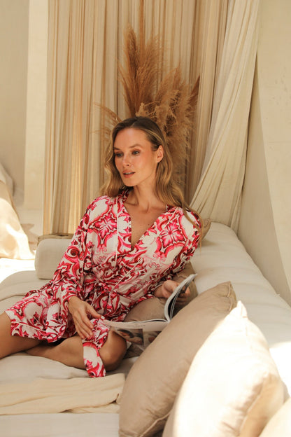 Rouge Royal Kurzer Kimono-Mantel