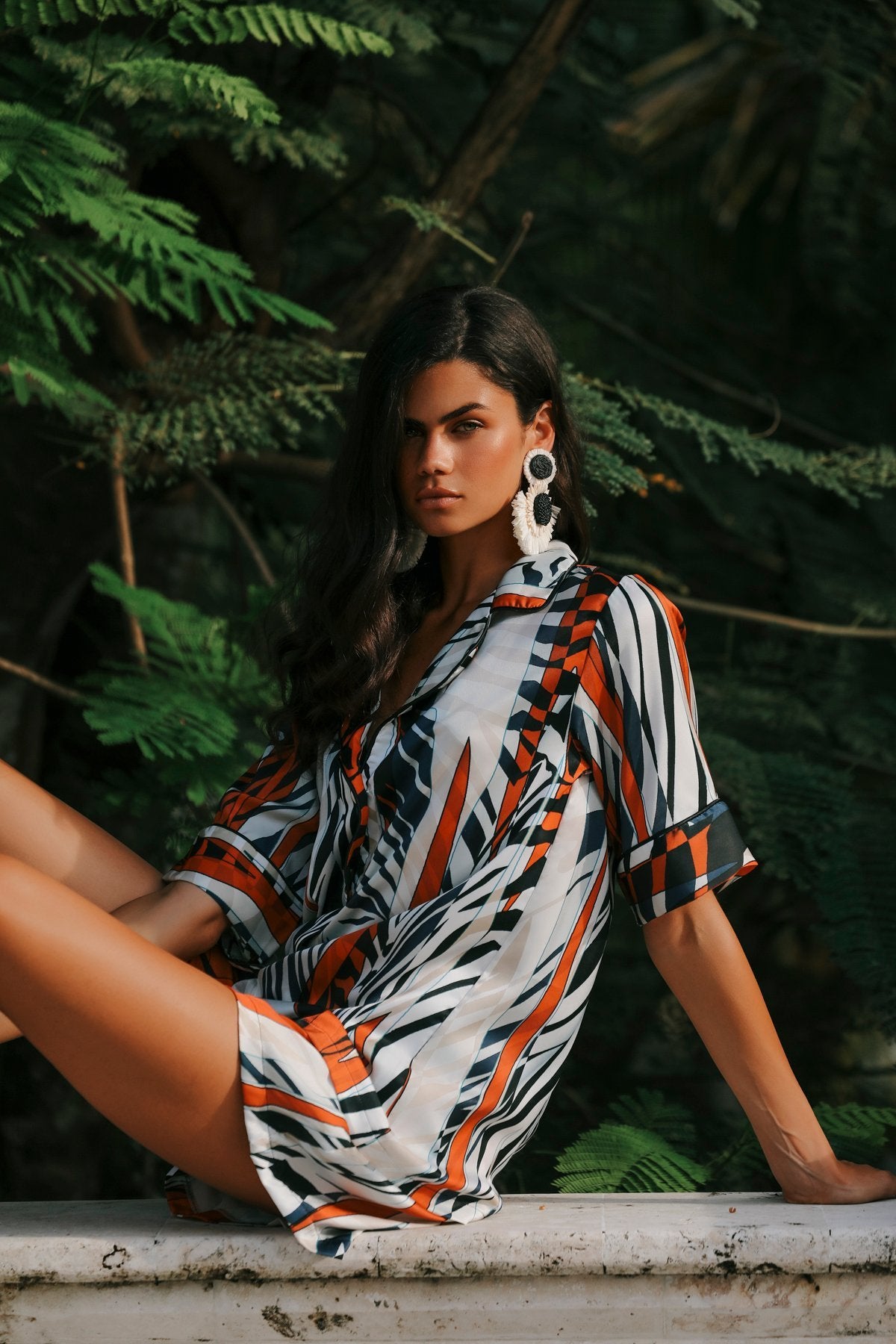Sauvage Short-Sleeve Shirt Top