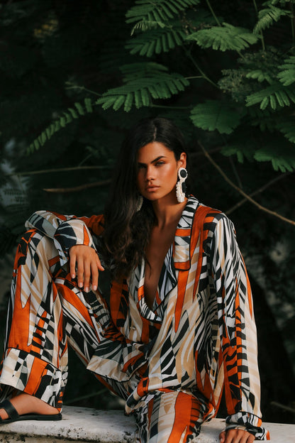 Sauvage Double-Breasted Top