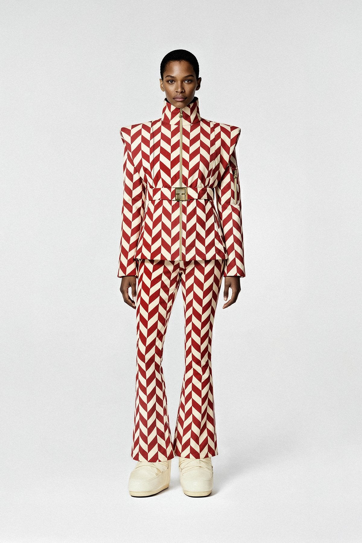 Niseko-Aka Skijacken- und -hosen-Set