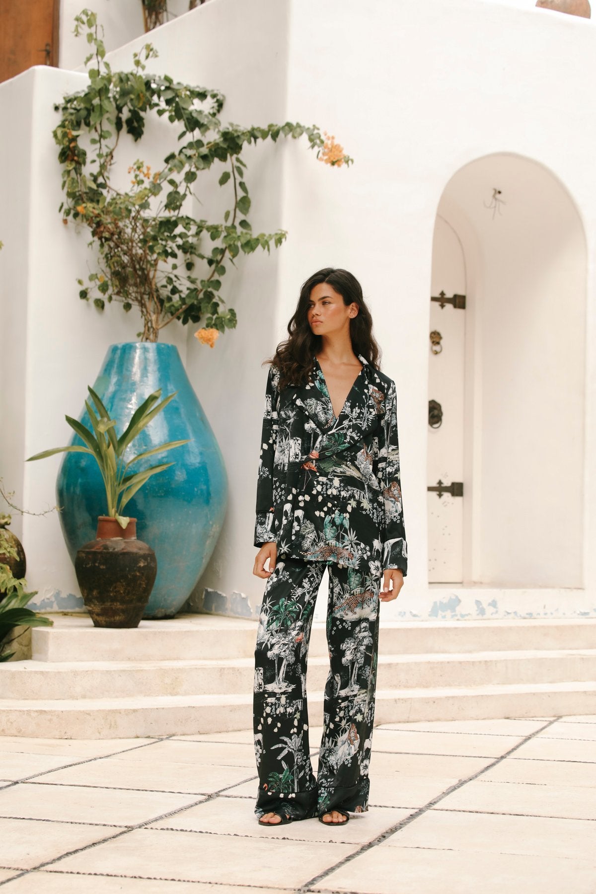 Lionne Noir Trouser Suit