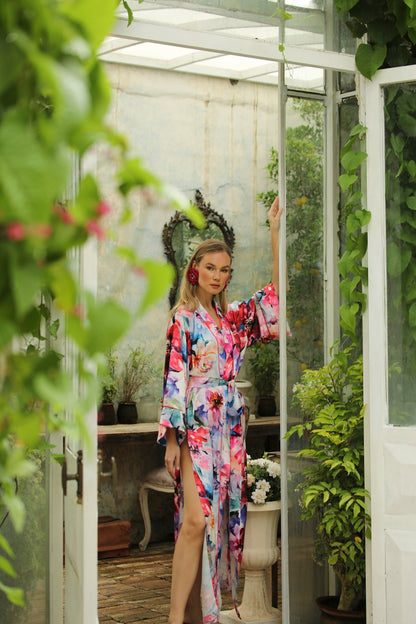 Rosalie langer Kimono-Mantel