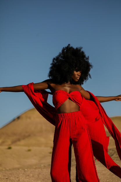 Helen in roten Hosen