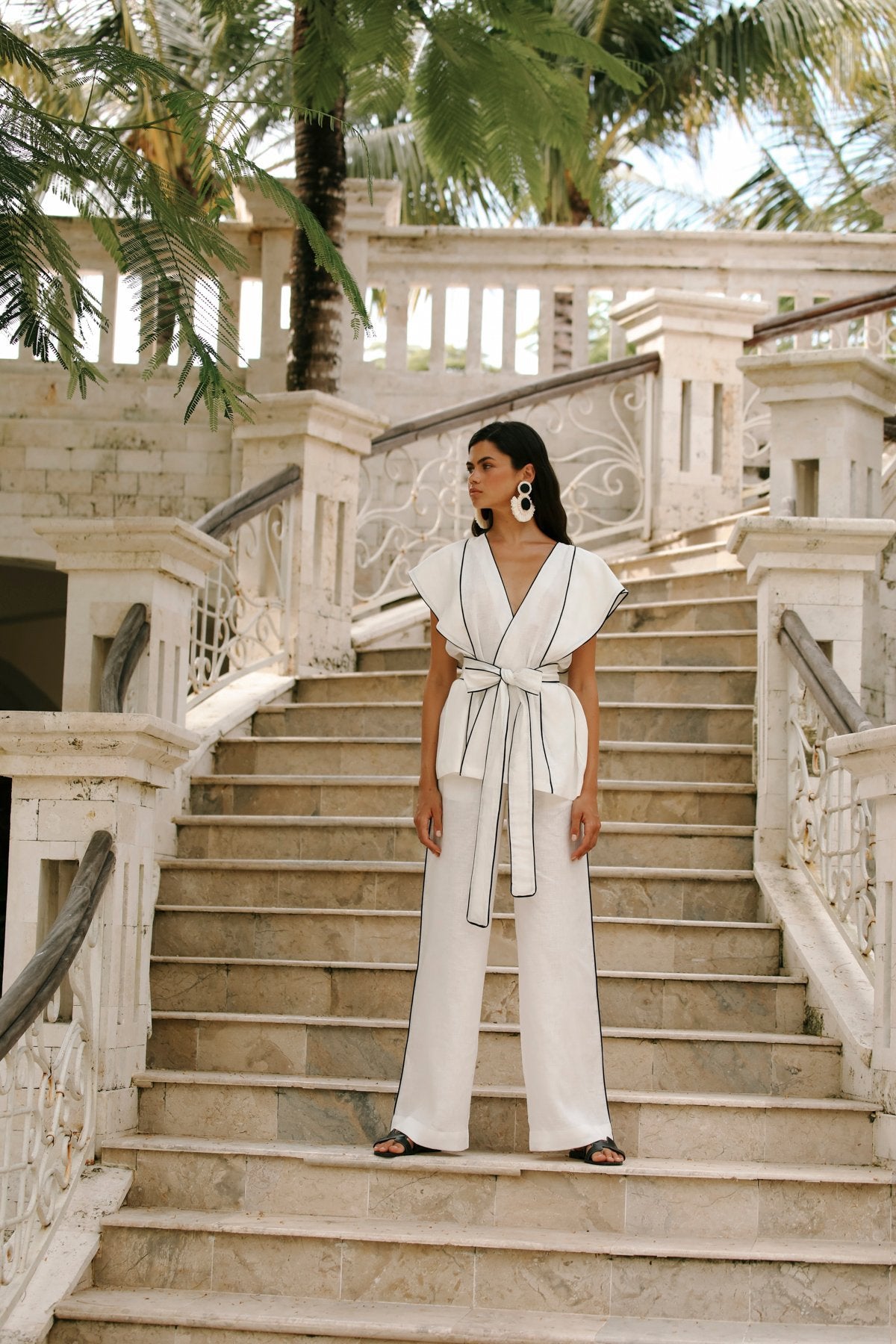 Aulia Blanc Trousers