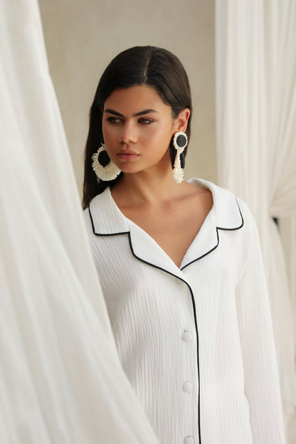 Helen Blanc Trouser Suit