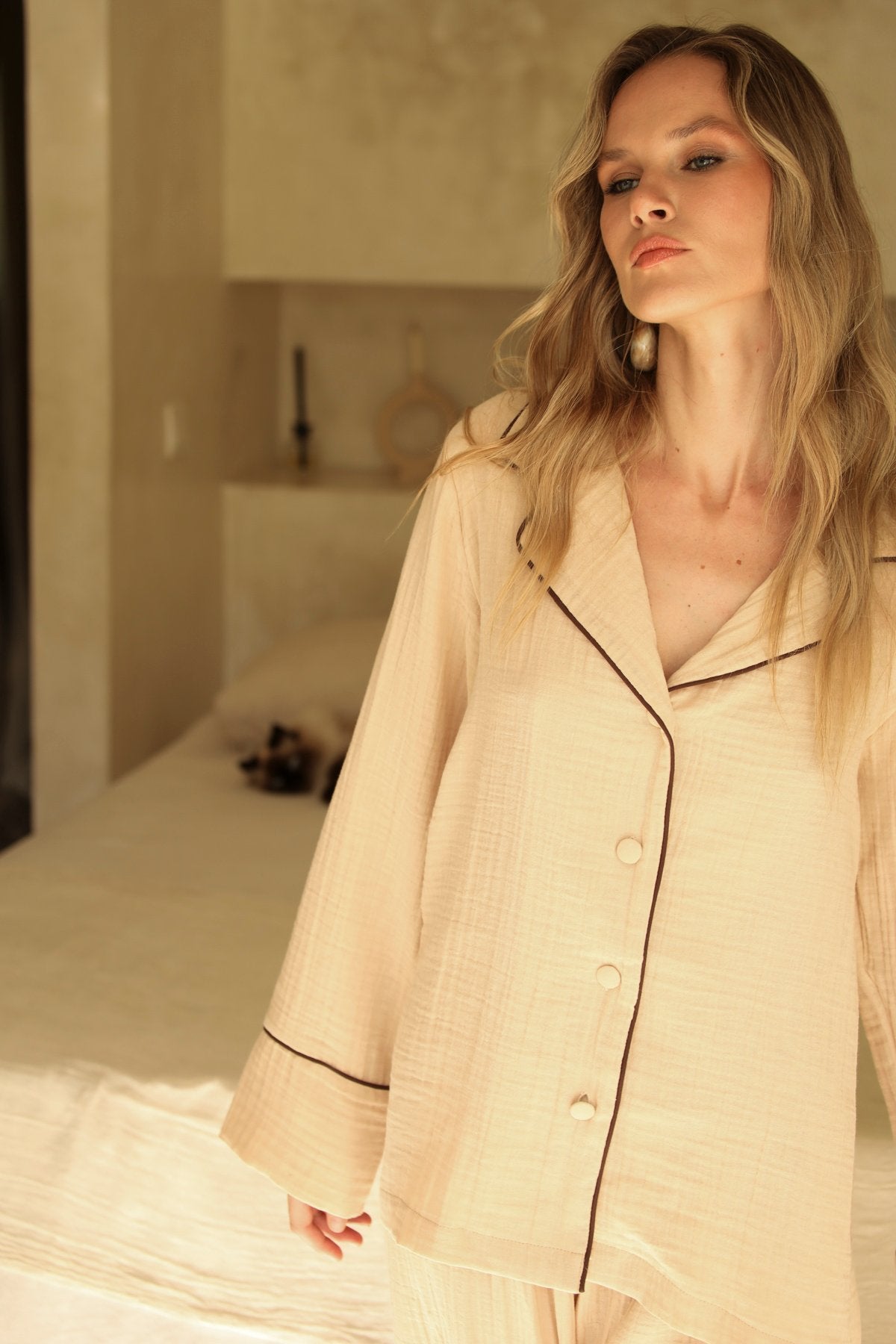 Helen Creme Trouser Suit