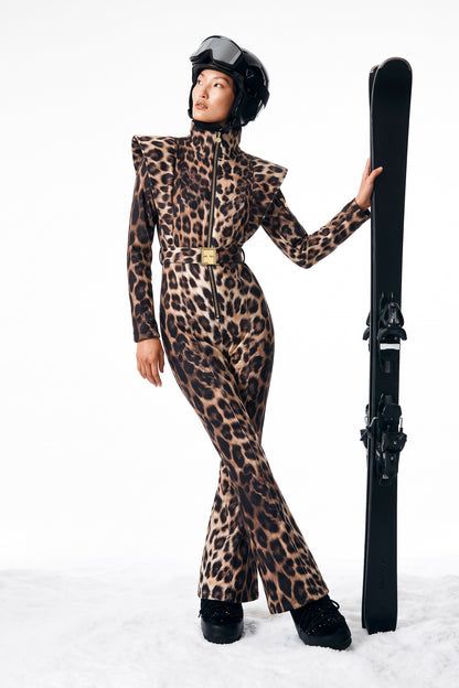 Leopardess Ski Suit