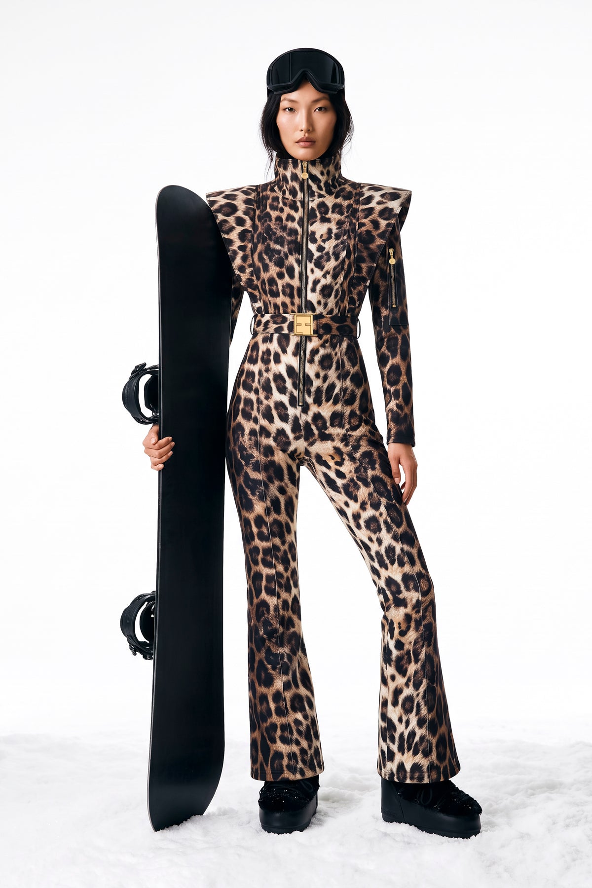 Leopardess Ski Suit