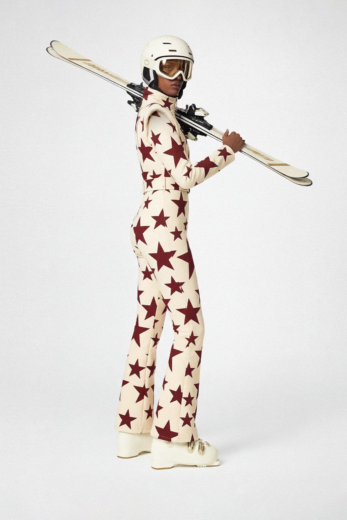 Les Deux Alpes Creme Kayak Tulum - Boot Cut