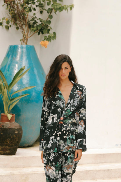 Lionne Noir Trouser Suit