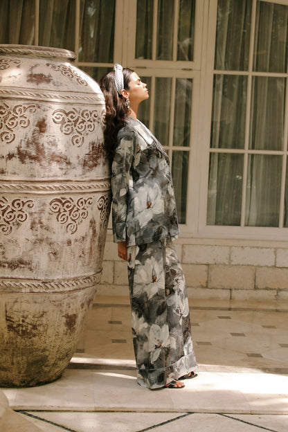Rose Sombre Trousers Set