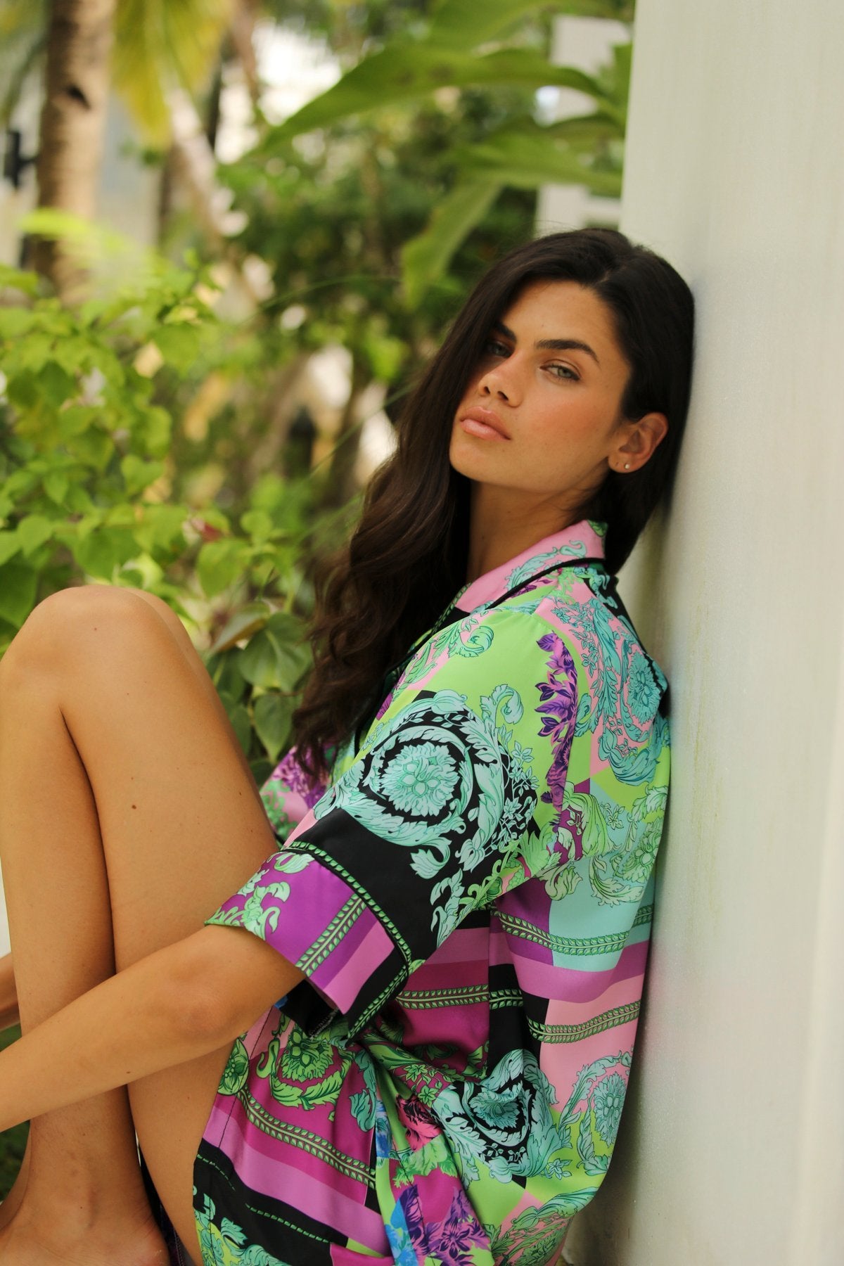 Anais Short-Sleeve Shirt Top